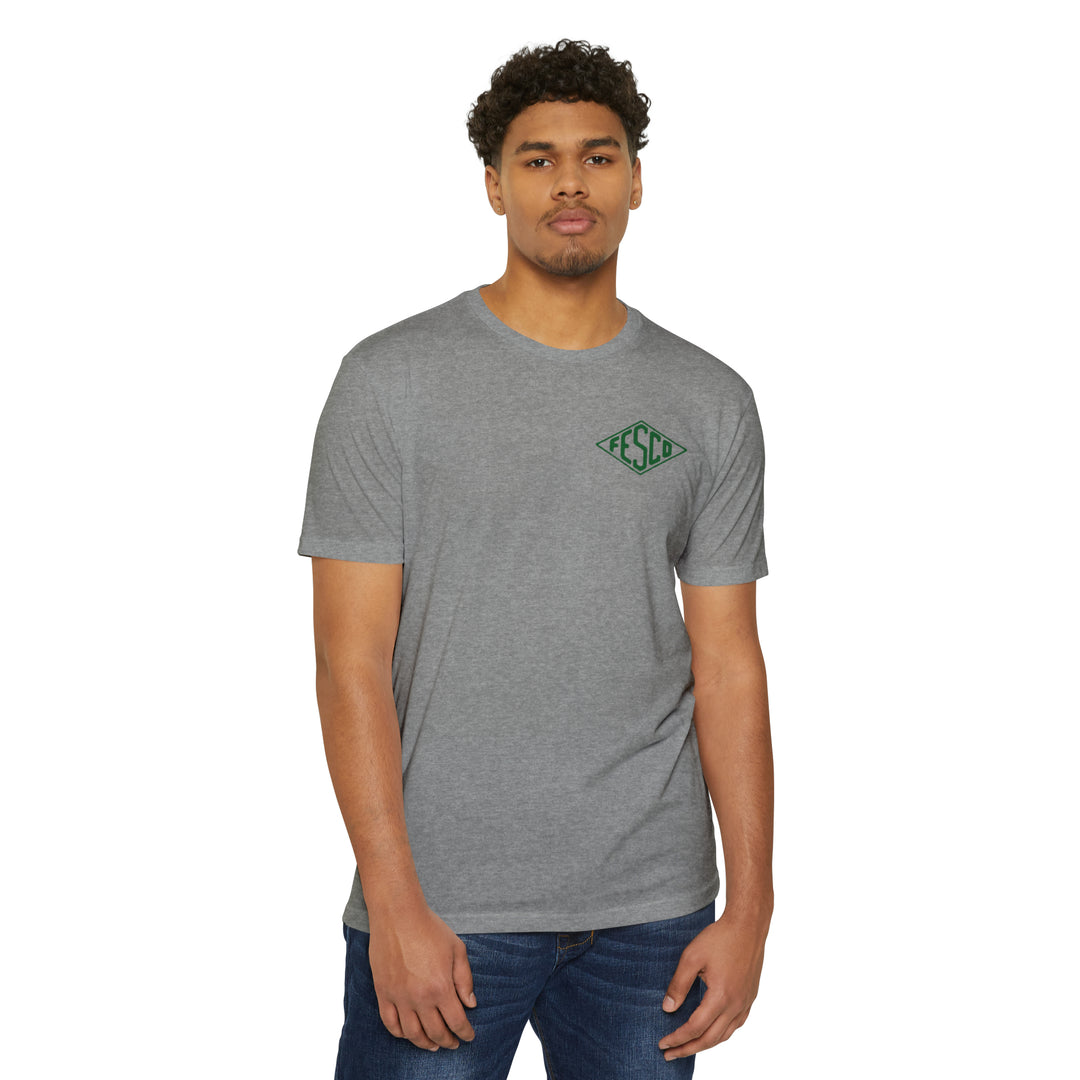 Fesco Unisex CVC Jersey T-shirt