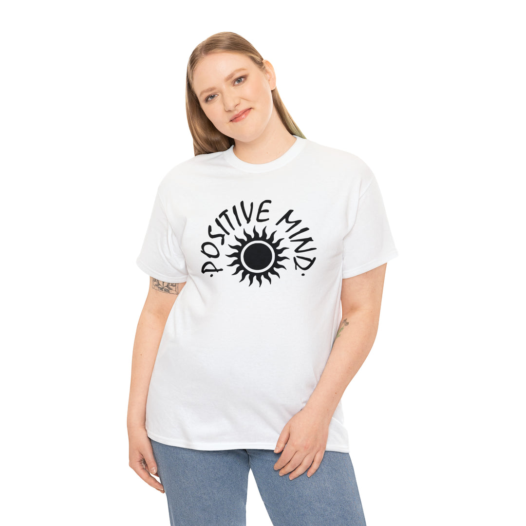 POSITIVE MIND-Unisex Heavy Cotton Tee