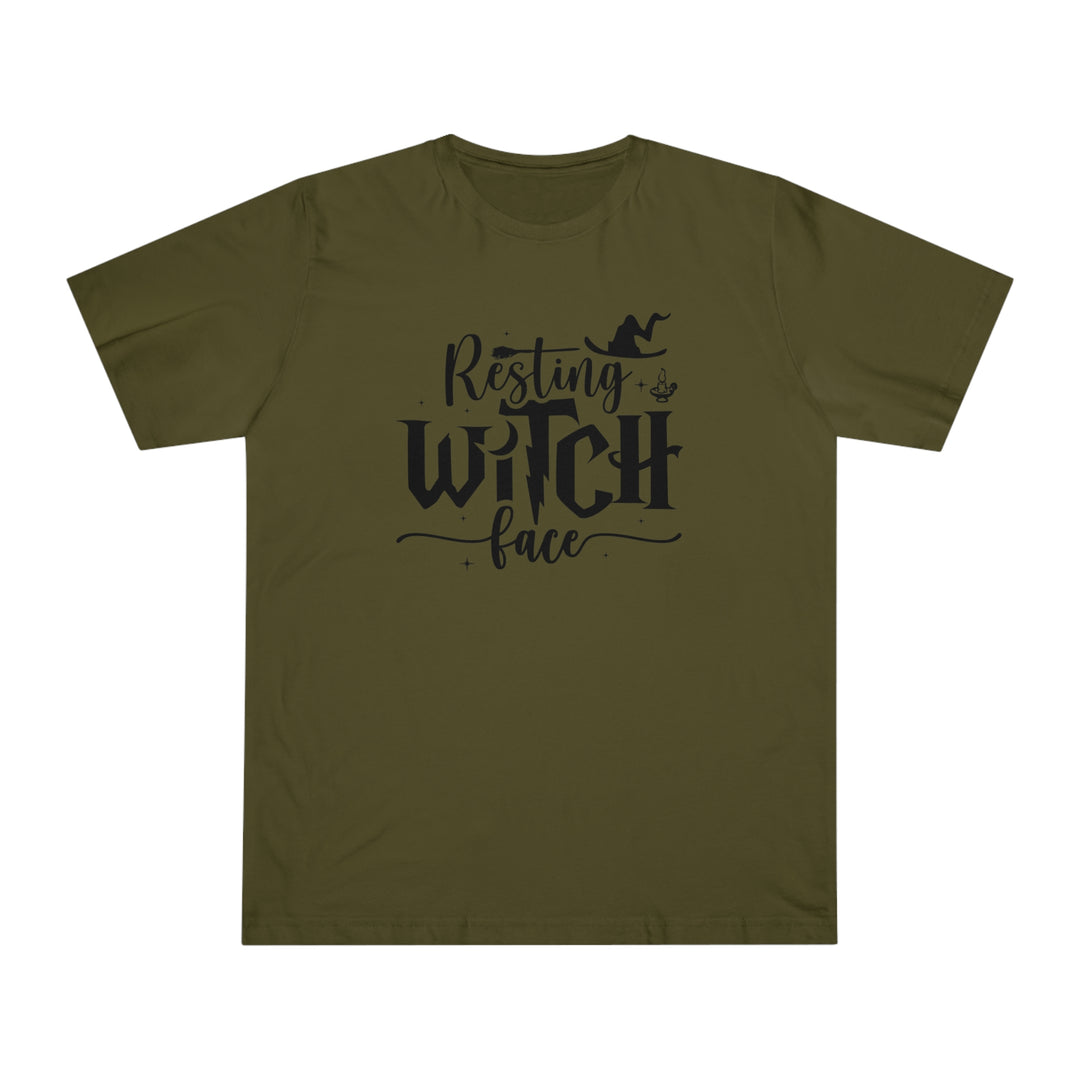 Resting Witch Face=Unisex Deluxe T-shirt