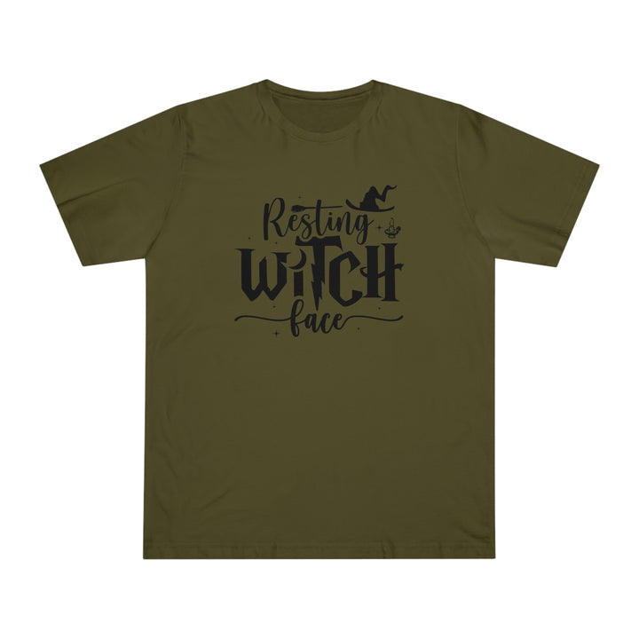 Resting Witch Face=Unisex Deluxe T-shirt