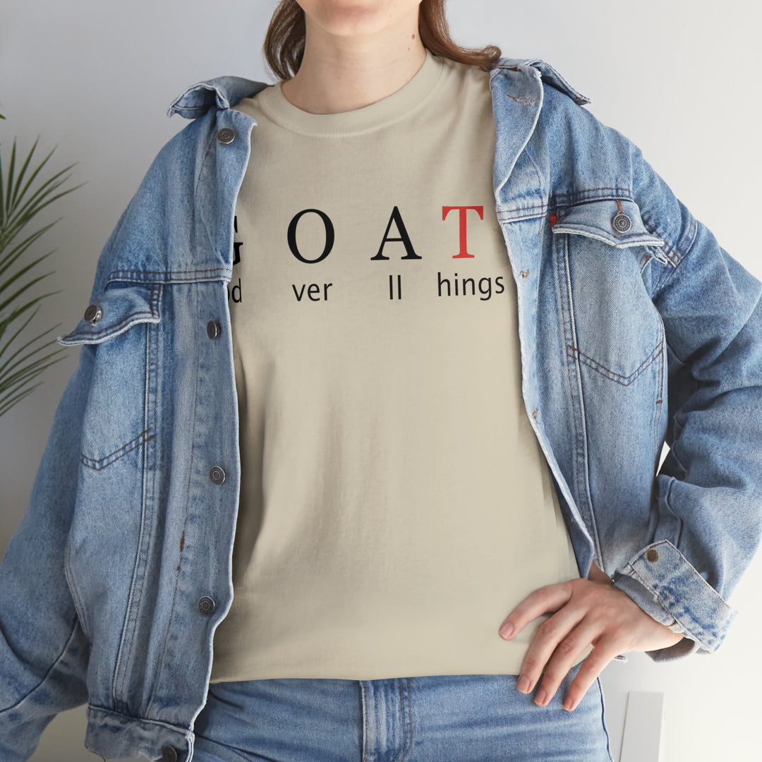 GOAT-Unisex Heavy Cotton Tee