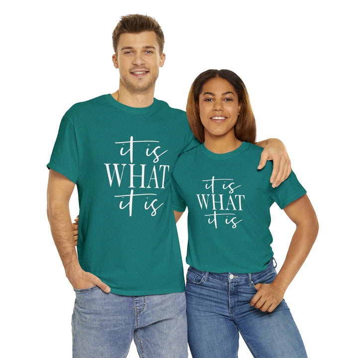 It is what it is-Unisex Heavy Cotton Tee
