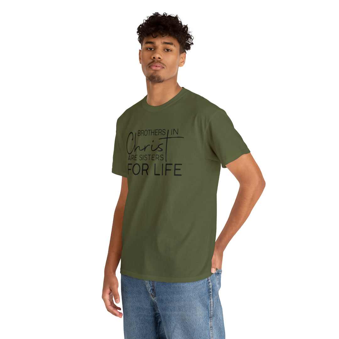 Brothers In Christ-Unisex Heavy Cotton Tee