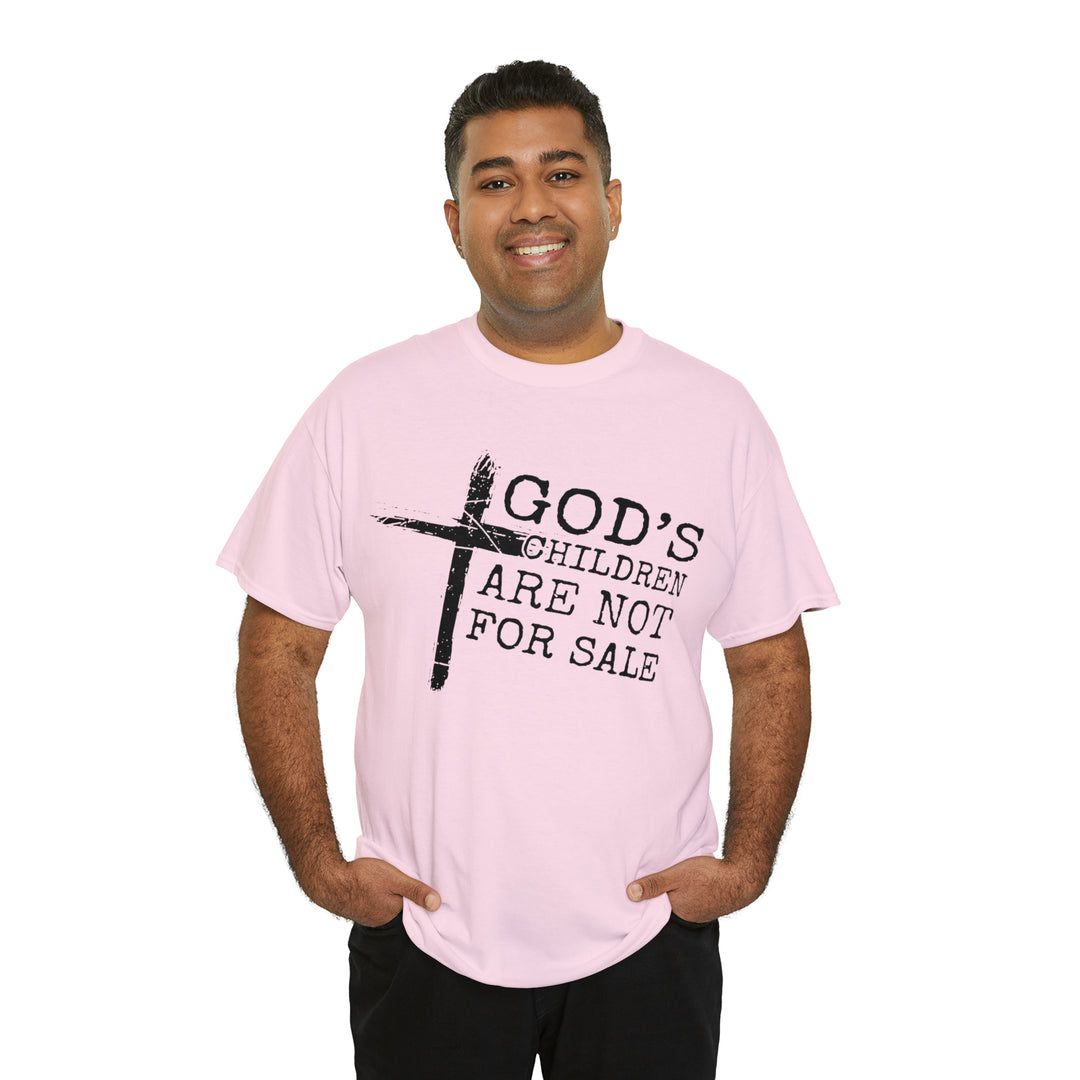 Gods children are not for sale-Unisex Heavy Cotton Tee