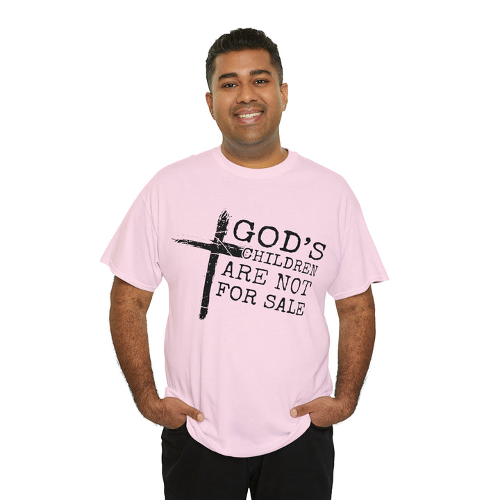 Gods children are not for sale-Unisex Heavy Cotton Tee