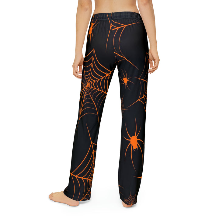 Spider Web Kids Pajama Pants (AOP)