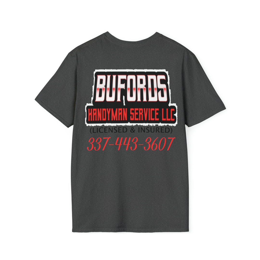 BUFORDS HANDYMAN-Unisex Softstyle T-Shirt