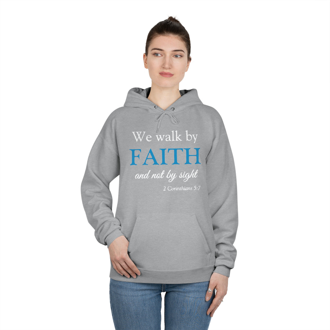 Faith=Unisex EcoSmart® Pullover Hoodie Sweatshirt