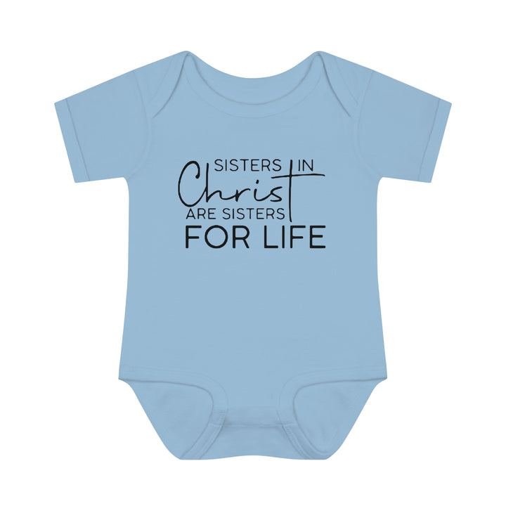 SISTER IN CHRIST-Infant Baby Rib Bodysuit