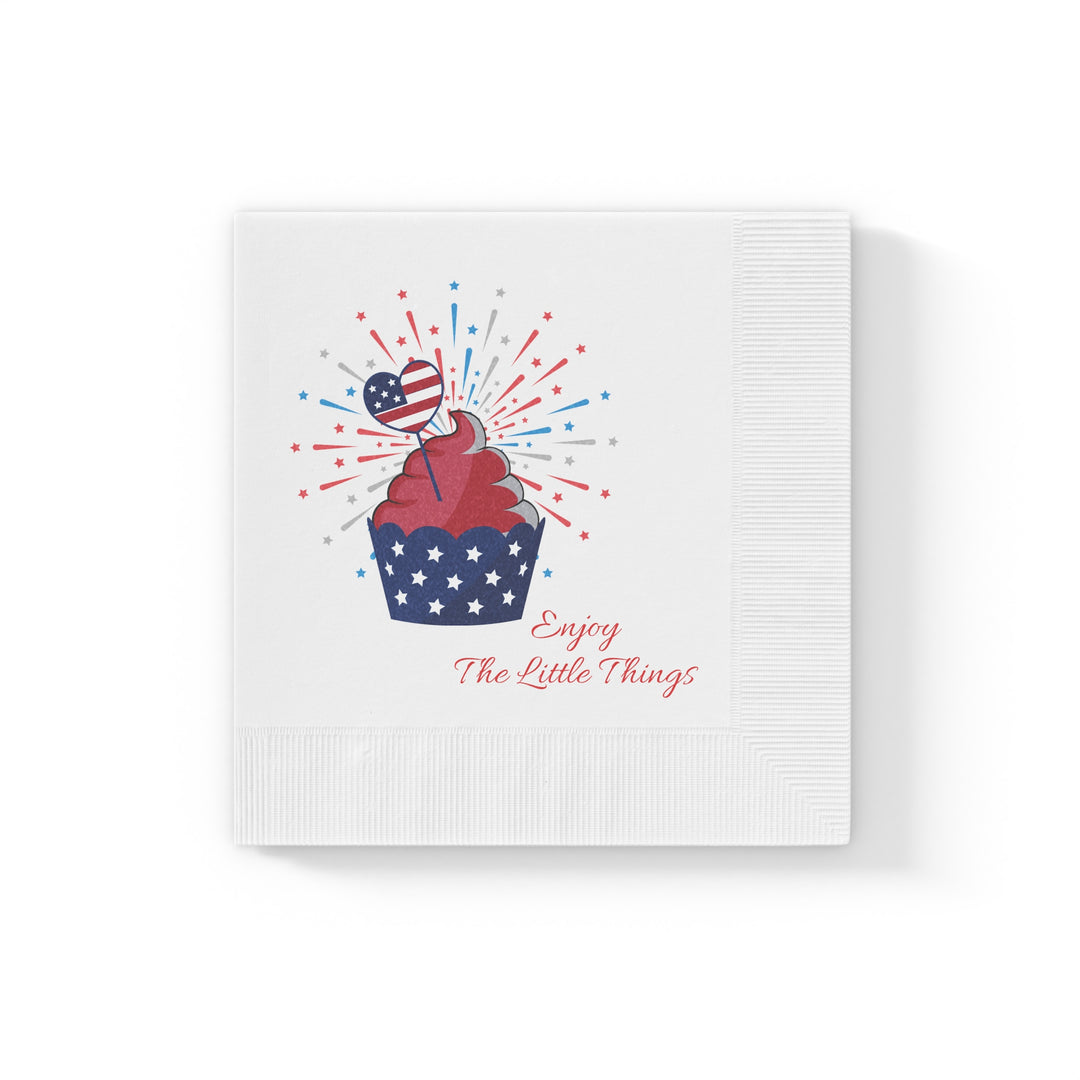 White Coined Napkins