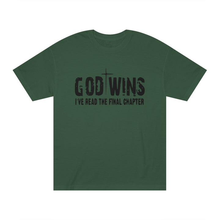 GOD WINS-Unisex Classic Tee