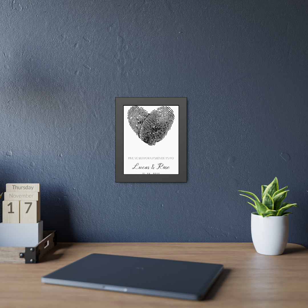 Lucas & Rose Framed Paper Posters