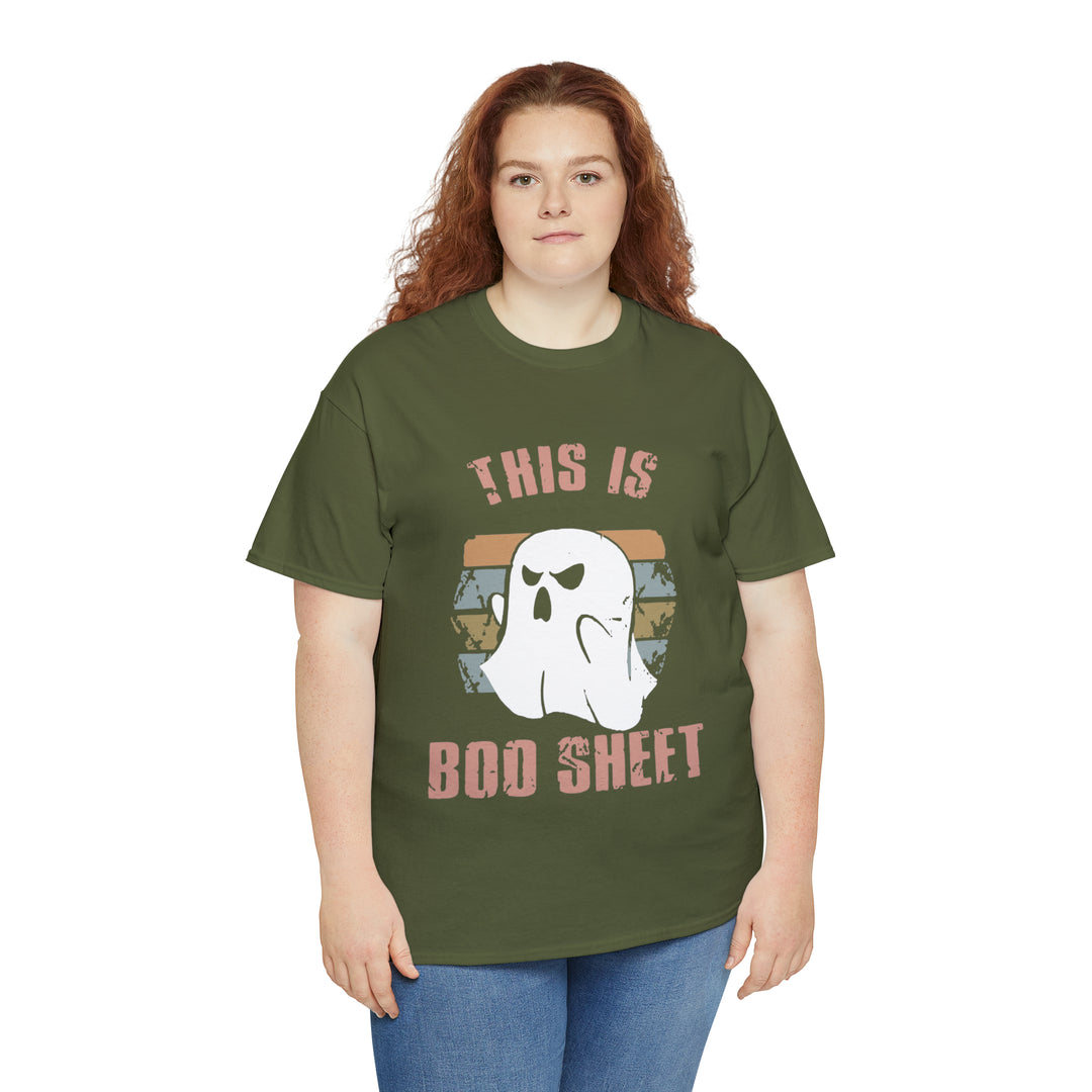 This is Boo Sheet-Unisex Heavy Cotton Tee