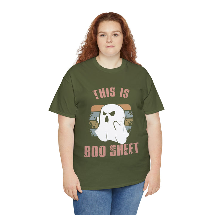 This is Boo Sheet-Unisex Heavy Cotton Tee