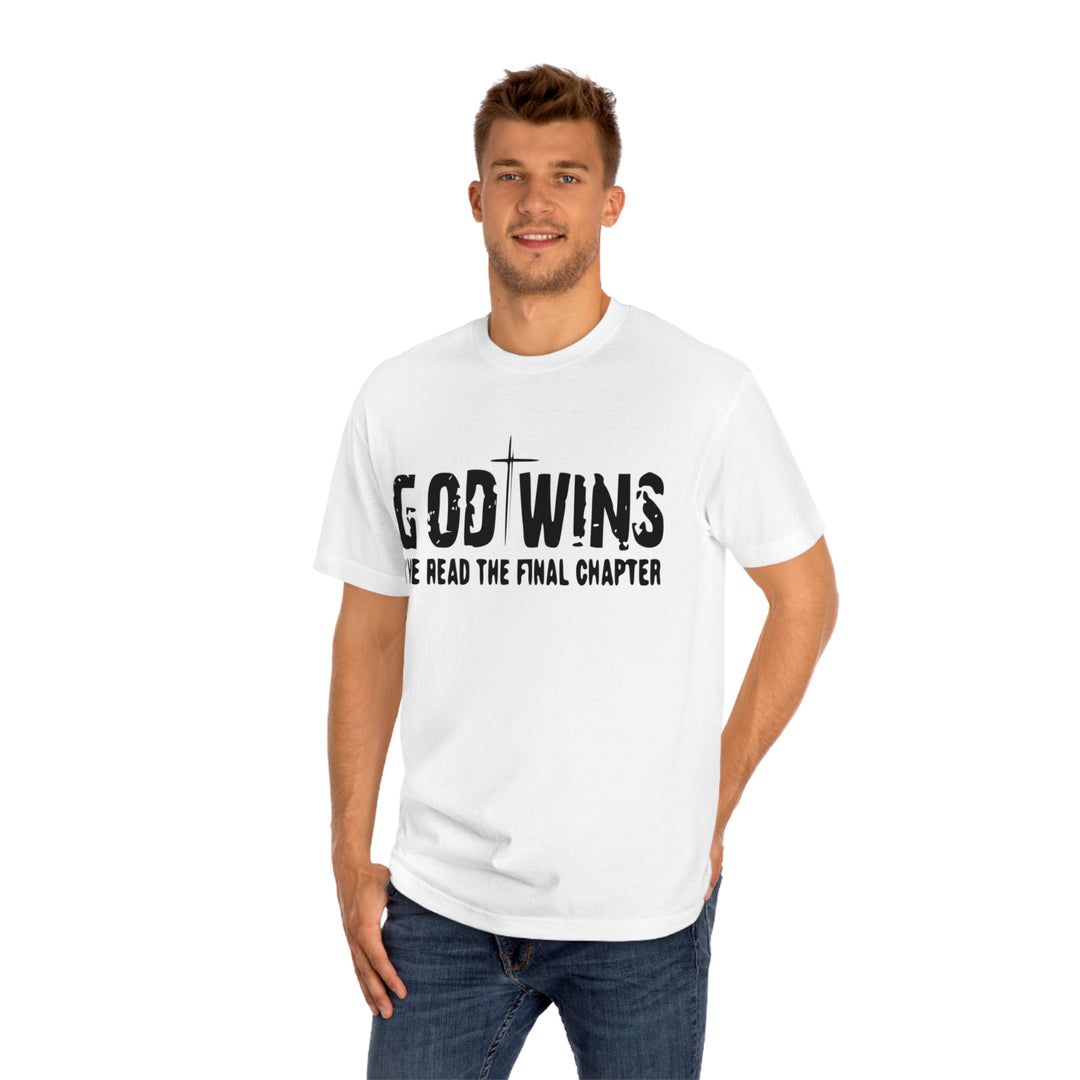 GOD WINS-Unisex Classic Tee