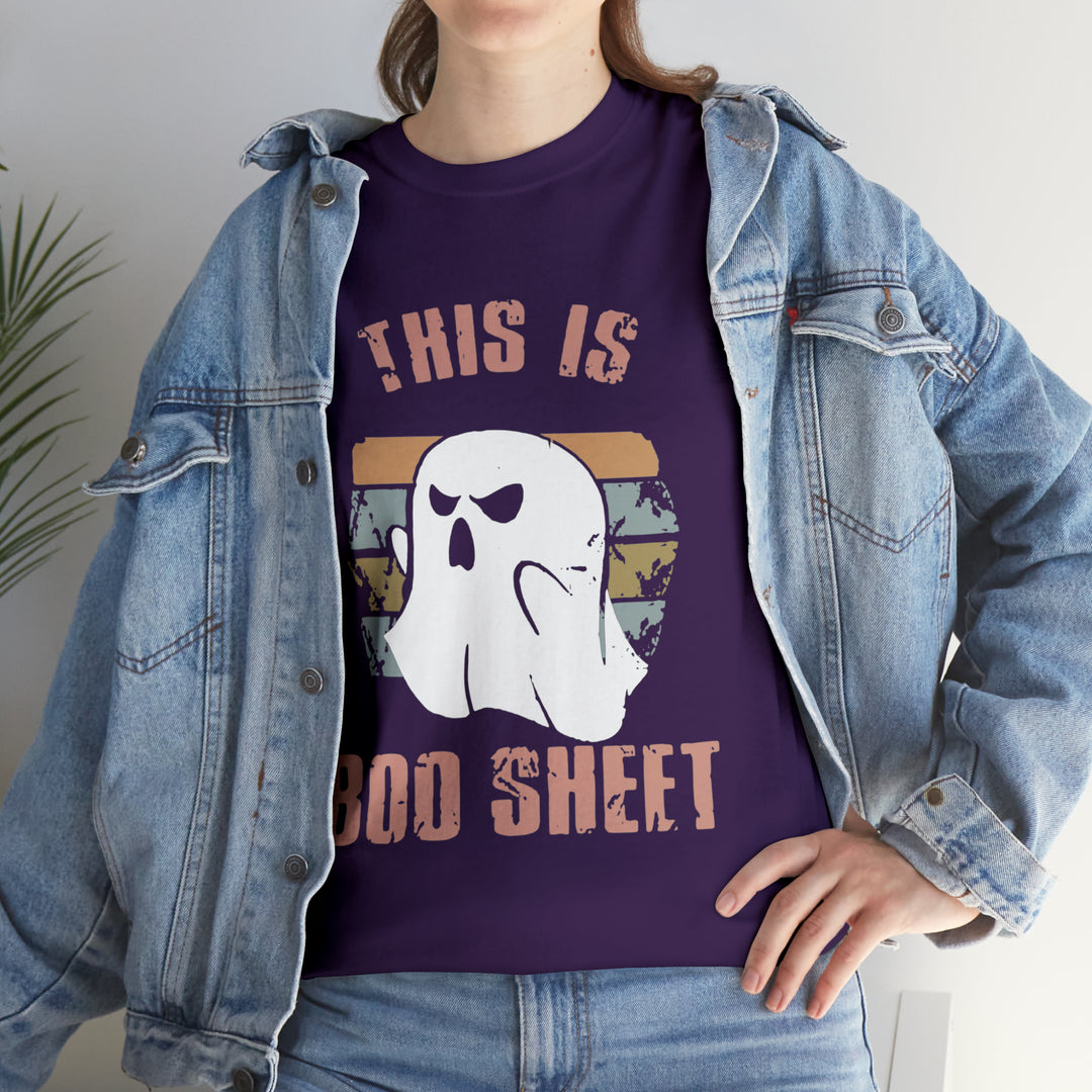 This is Boo Sheet-Unisex Heavy Cotton Tee