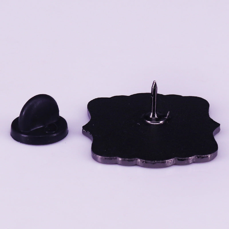 Positive Inspirational Reminder Badge Brooch