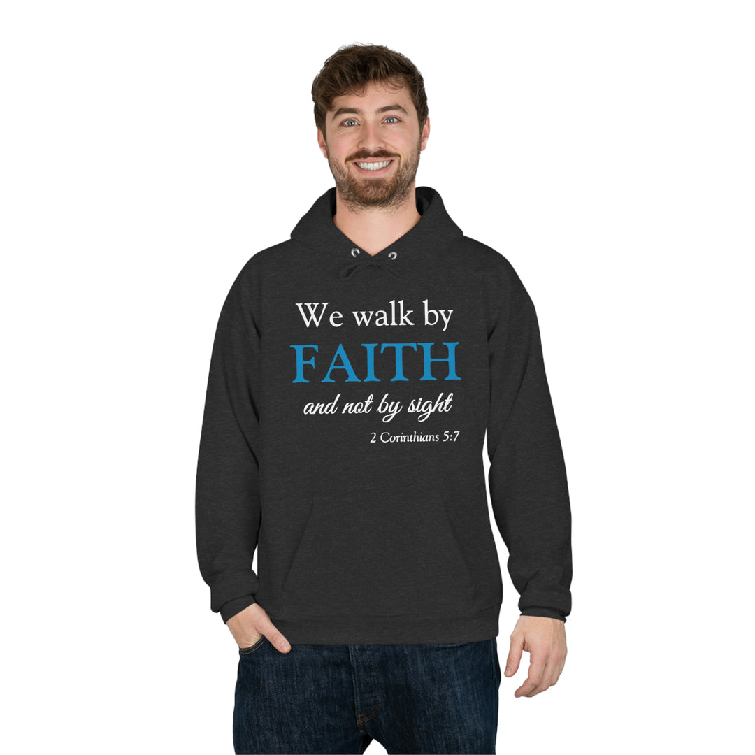 Faith=Unisex EcoSmart® Pullover Hoodie Sweatshirt