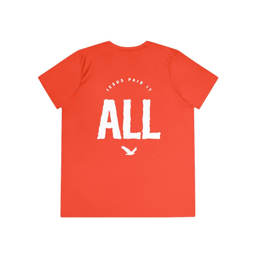 Jesus Paid 4 It All=Ladies Competitor Tee