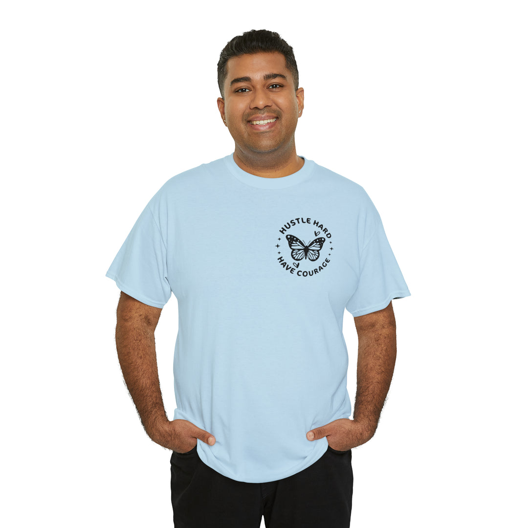 Hustle Hard-Unisex Heavy Cotton Tee