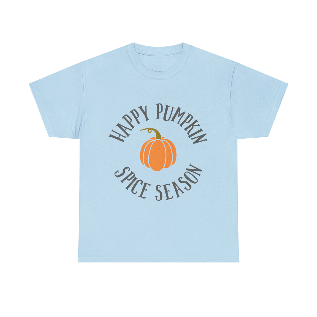 Happy Pumpkin=Unisex Heavy Cotton Tee