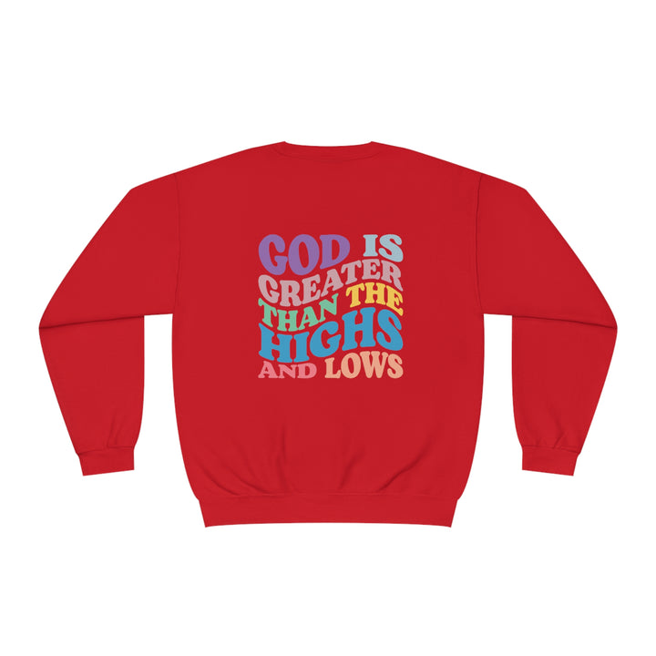 God is Greater Unisex NuBlend® Crewneck Sweatshirt