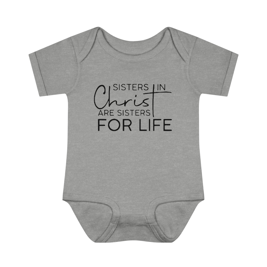 SISTER IN CHRIST-Infant Baby Rib Bodysuit