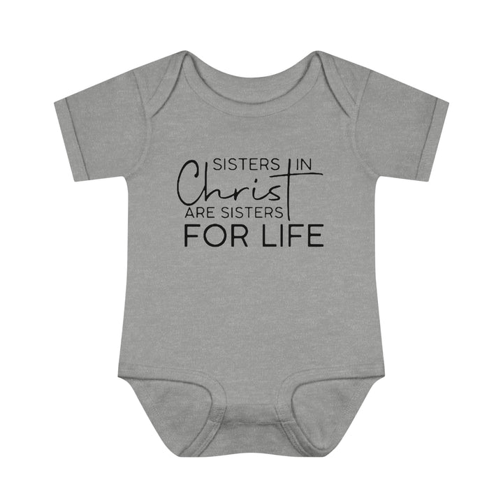 SISTER IN CHRIST-Infant Baby Rib Bodysuit