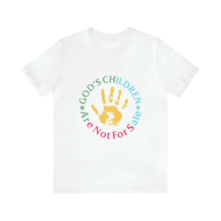 Gods children are not for sale-Unisex Jersey Short Sleeve Tee