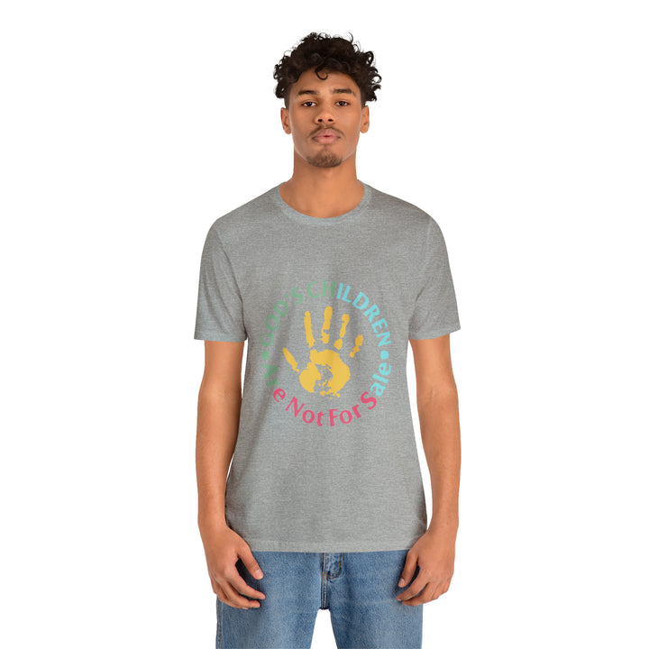 Gods children are not for sale-Unisex Jersey Short Sleeve Tee