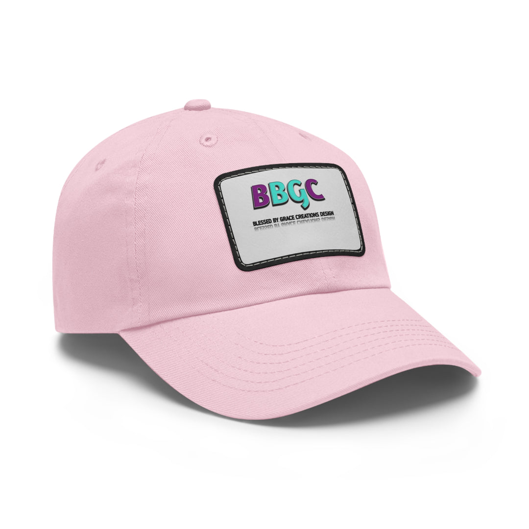 BBGC=Dad Hat with Leather Patch (Rectangle)