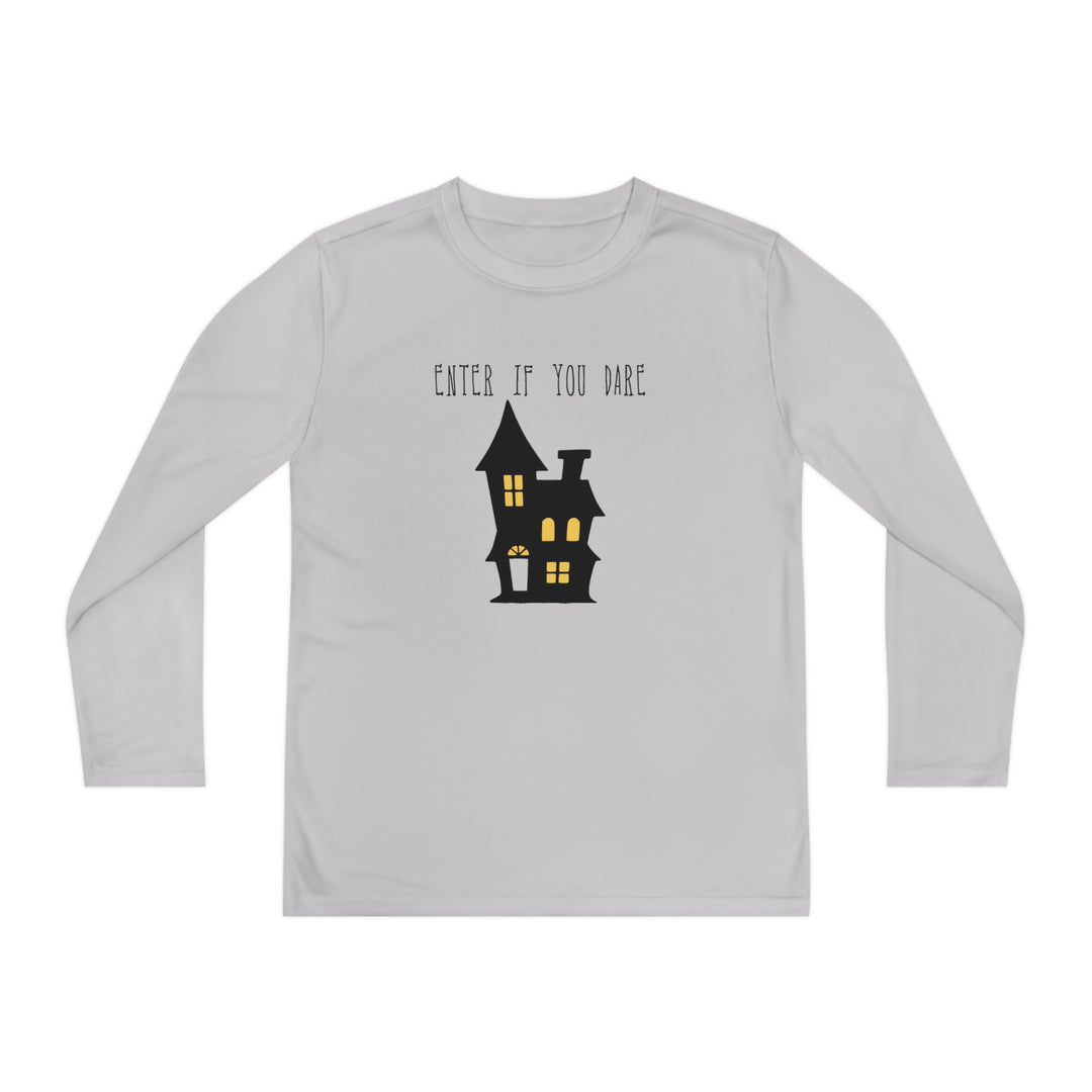 Enter if you dare-Youth Long Sleeve Competitor Tee