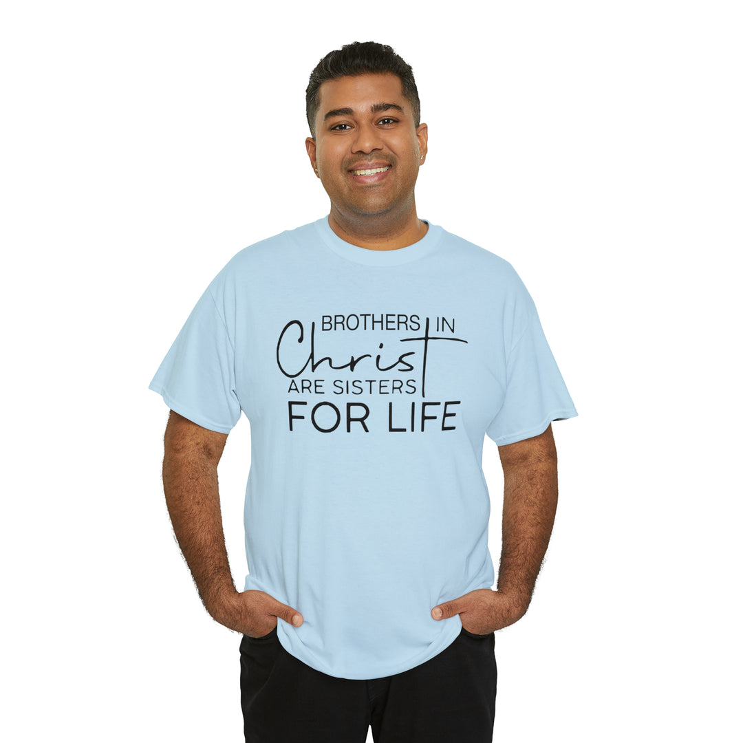 Brothers In Christ-Unisex Heavy Cotton Tee