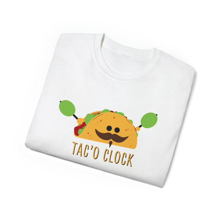 TACO CLOCK=Unisex Ultra Cotton Tee