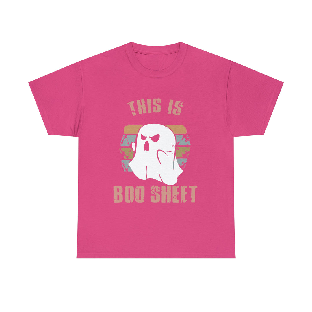 This is Boo Sheet-Unisex Heavy Cotton Tee