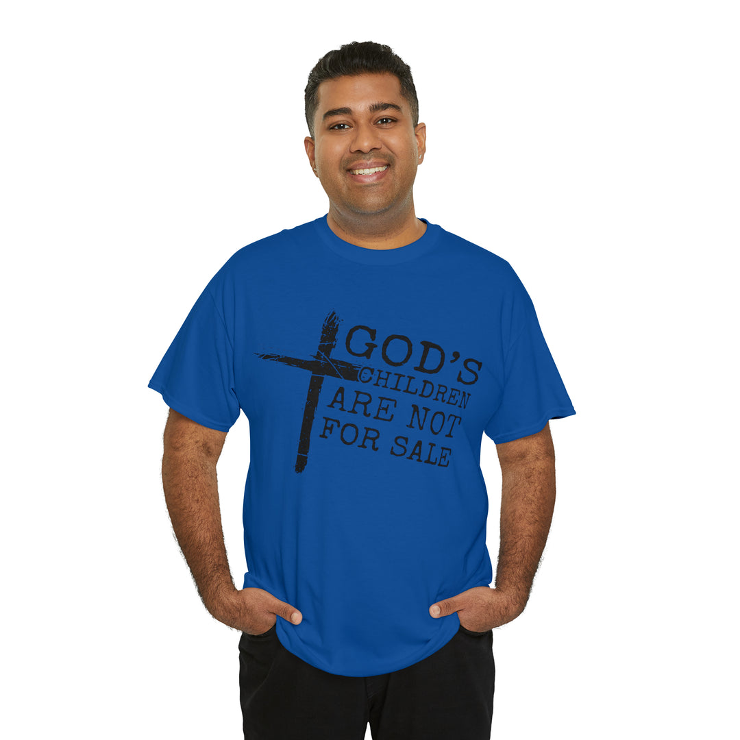 Gods children are not for sale-Unisex Heavy Cotton Tee