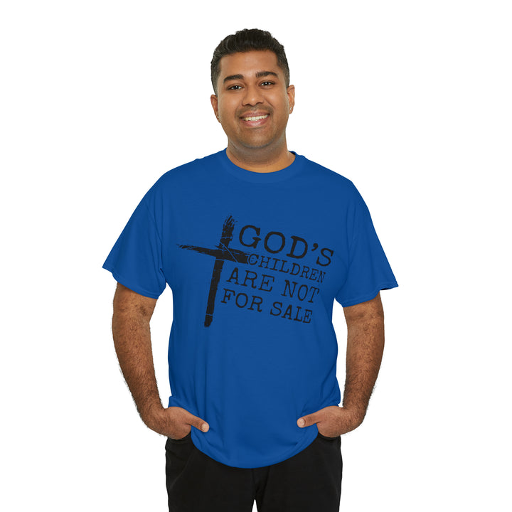 Gods children are not for sale-Unisex Heavy Cotton Tee