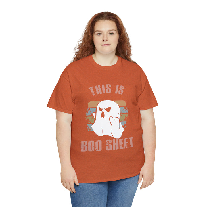 This is Boo Sheet-Unisex Heavy Cotton Tee