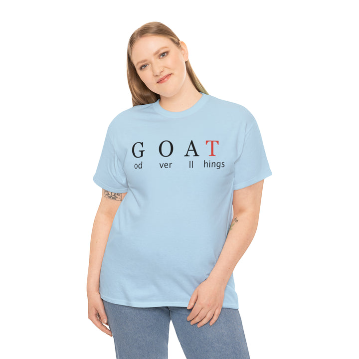GOAT-Unisex Heavy Cotton Tee