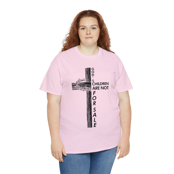 gods children are not for sale-Unisex Heavy Cotton Tee