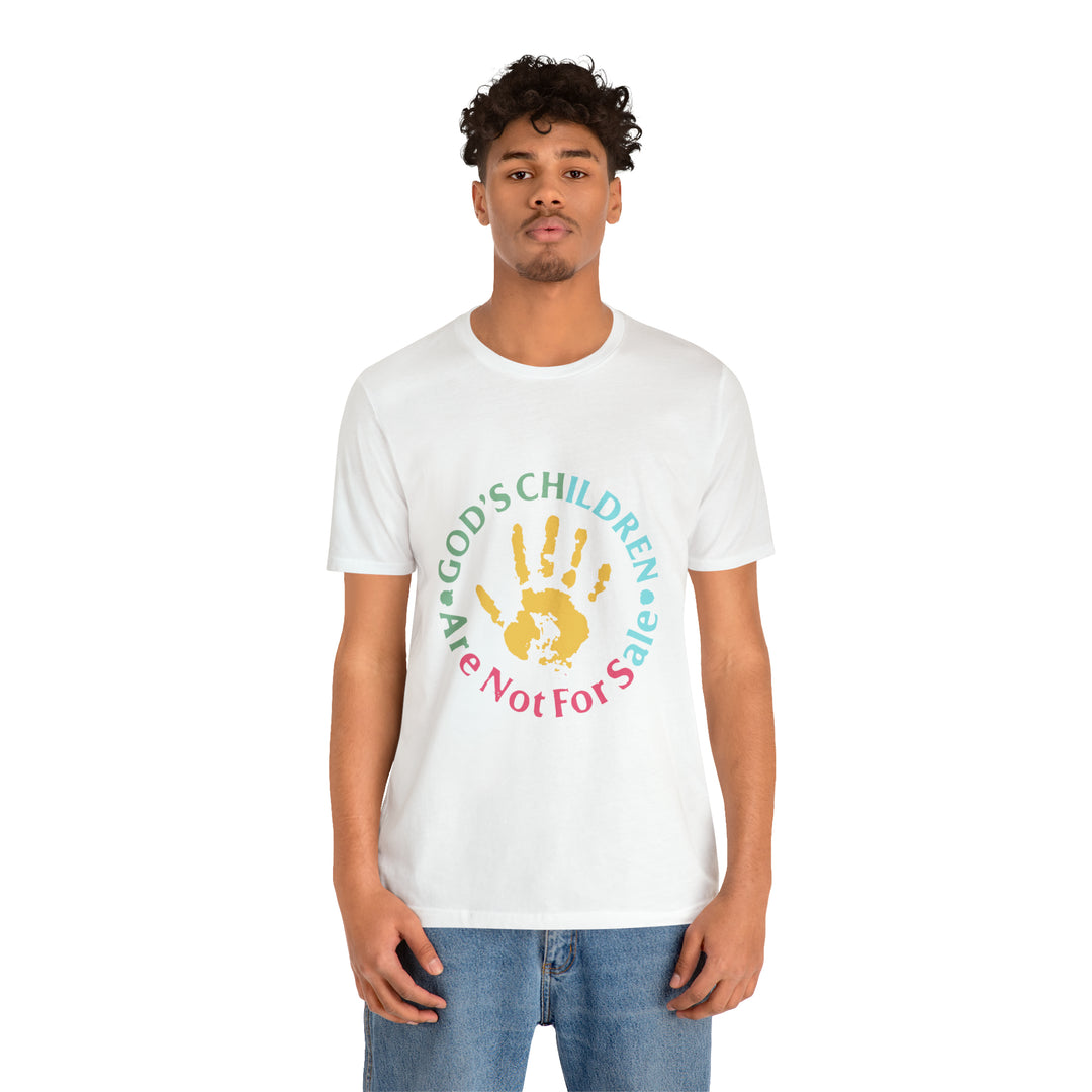 Gods children are not for sale-Unisex Jersey Short Sleeve Tee