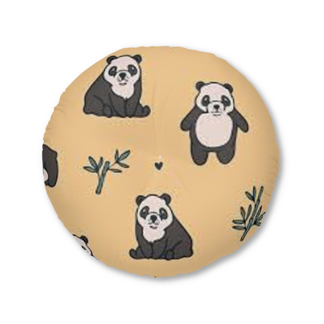 Tufted Floor Pillow, Round