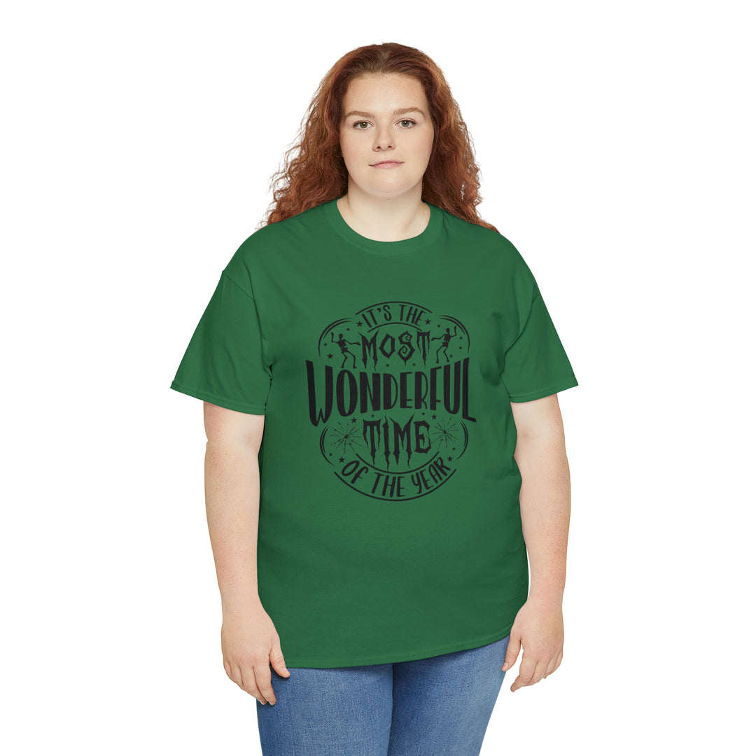 Most wonderful time of year-Unisex Heavy Cotton Tee