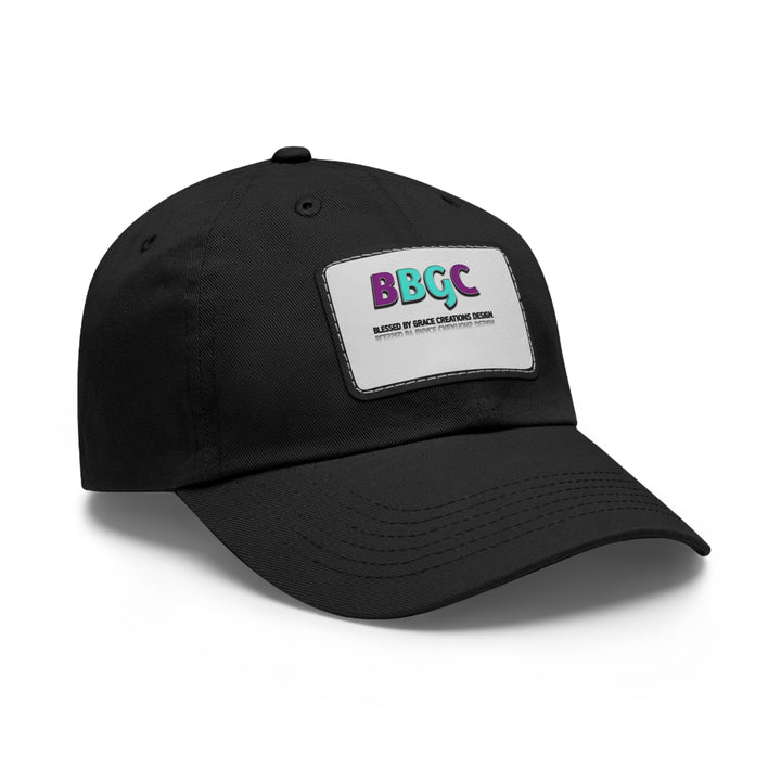 BBGC=Dad Hat with Leather Patch (Rectangle)