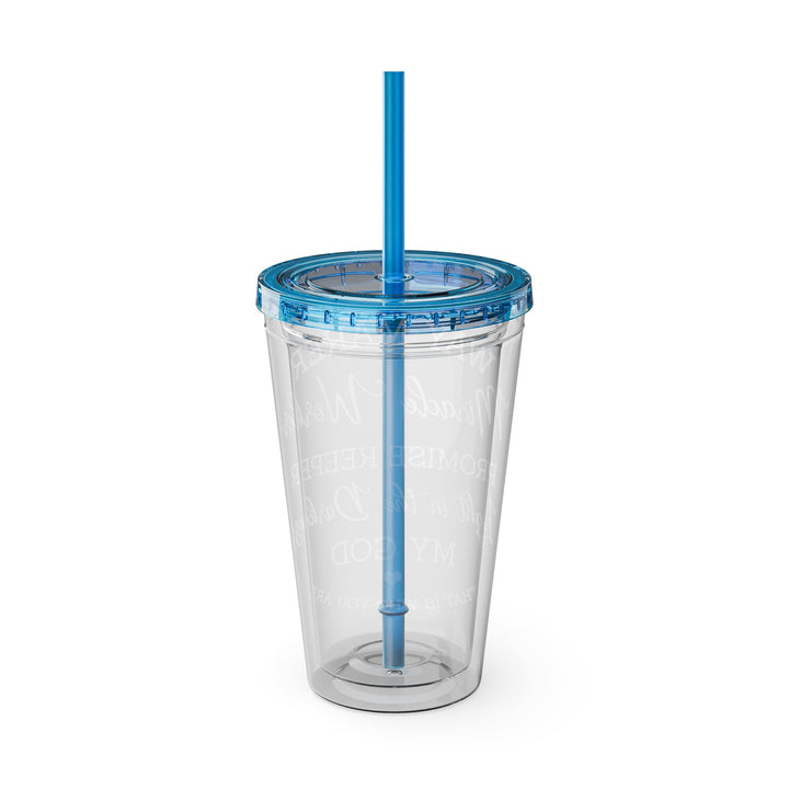 Way Maker=Sunsplash Tumbler with Straw, 16oz