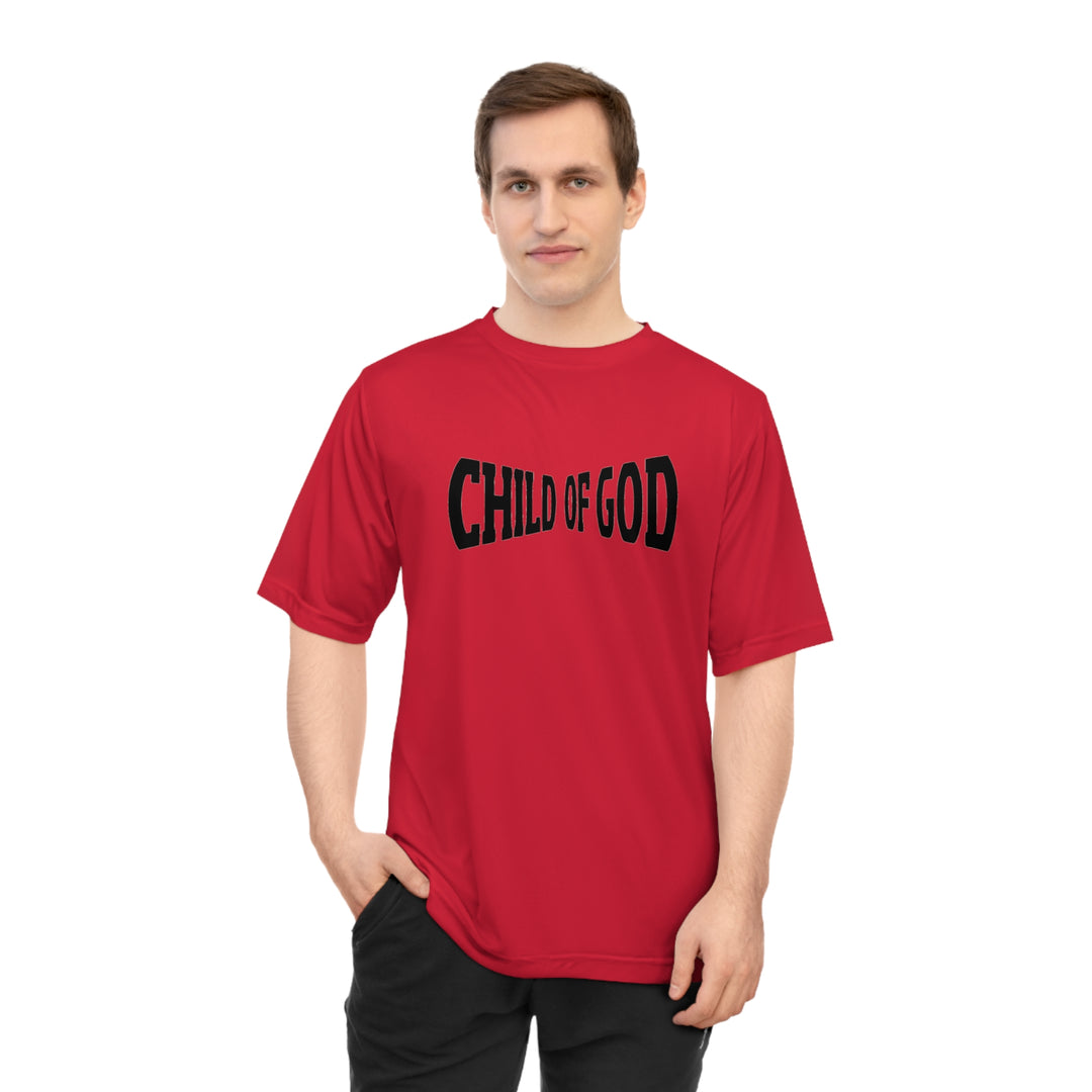 Child Of God/Salvation=Unisex Zone Performance T-shirt