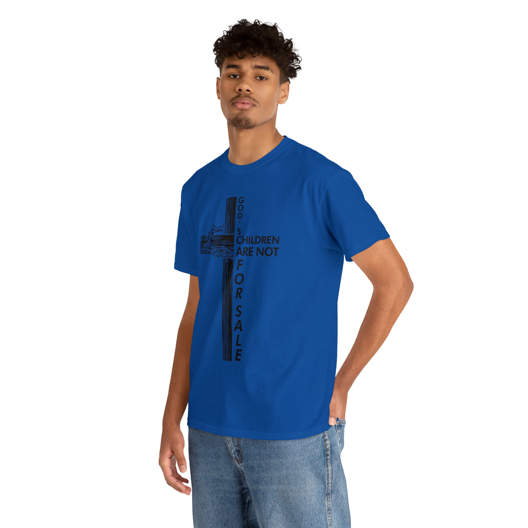 gods children are not for sale-Unisex Heavy Cotton Tee