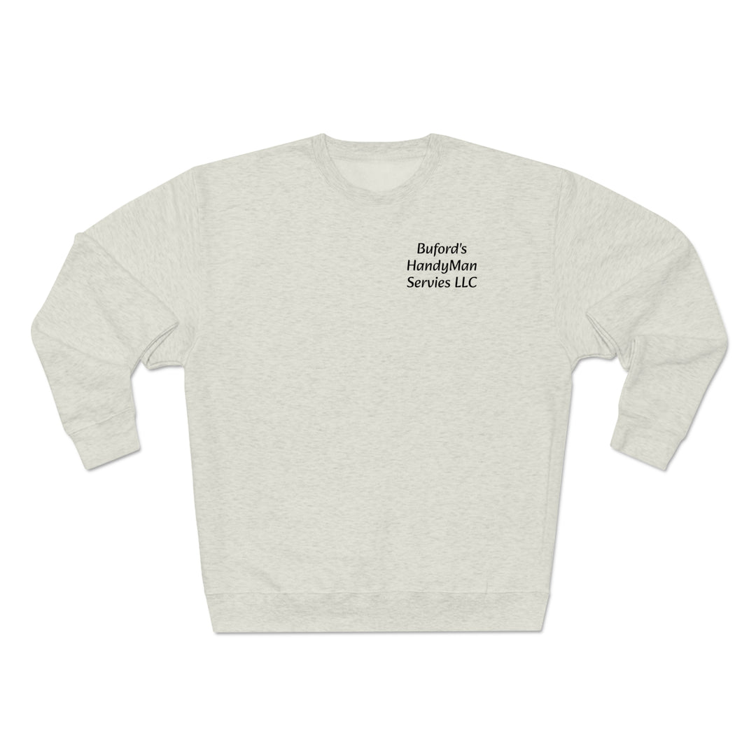 BUFORDS HANDYMAN SERVICES-Unisex Premium Crewneck Sweatshirt