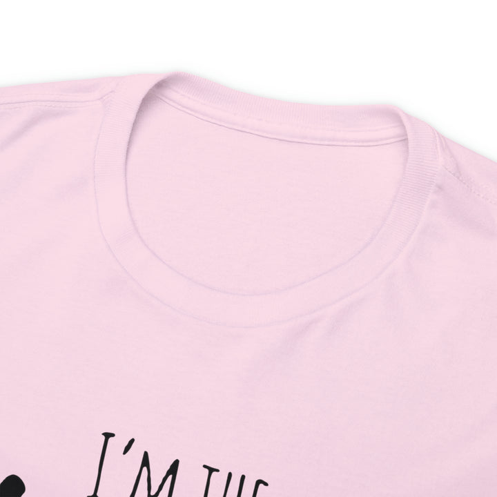 IM THE YOUNGEST=Unisex Heavy Cotton Tee