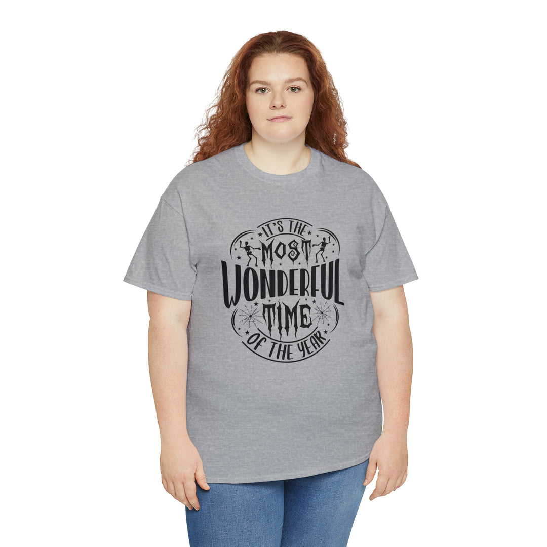 Most wonderful time of year-Unisex Heavy Cotton Tee